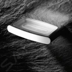 Keuco Elegance - Zeepschaal Met Houder, Mat Glas/chroom 11655019000 -Badkamerartikelen Winkel 9491ded34d35659d0ee09840