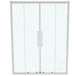 Ideal Standard I.Life - Douche Schuifdeur, Vierdelige, 1500 Mm, Silver Bright/helder Glas T4951EO -Badkamerartikelen Winkel 9e942c807015193ee734bbc3