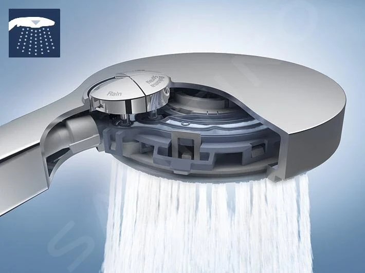 Grohe Rainshower SmartActive - Hoofddouche 310, Douchearm 430 Mm, 2-jets, Warm Sunset 26475DA0 7 Grohe Rainshower SmartActive - Hoofddouche 310, Douchearm 430 Mm, 2-jets, Warm Sunset 26475DA0 - Afbeelding 5