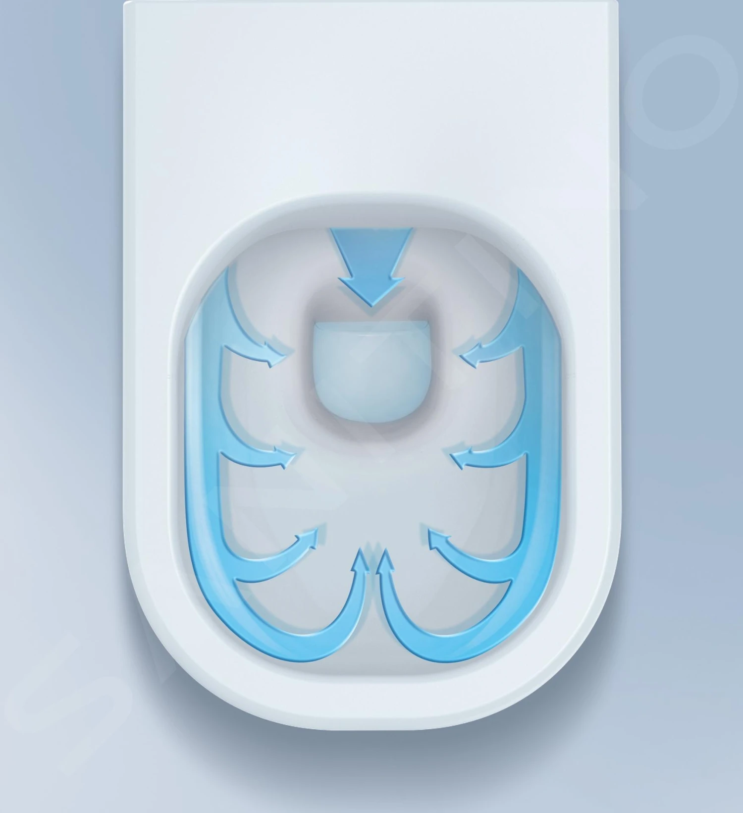 Laufen Pro - Hangend Toilet Met Slim Wc-bril, Slowclose, Rimless, Wit H8669510000001 8 Laufen Pro - Hangend Toilet Met Slim Wc-bril, Slowclose, Rimless, Wit H8669510000001 - Afbeelding 6