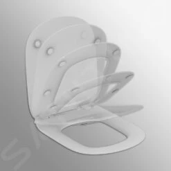 Geberit ICon - Closetzitting, Duroplast, Softclose, Wit 571910000 -Badkamerartikelen Winkel PHOTO 577