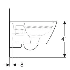 Geberit Selnova Square - Wandcloset, 540x350 Mm, Rimfree, Wit 501.546.01.1 10 Geberit Selnova Square - Wandcloset, 540x350 Mm, Rimfree, Wit 501.546.01.1 -Badkamerartikelen Winkel a05e6912f2bc1d4f3fc46317