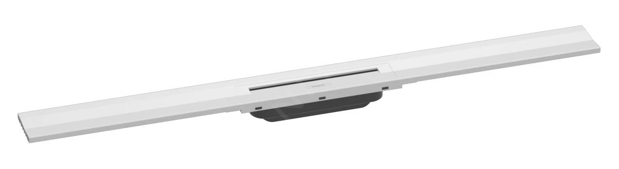 Hansgrohe RainDrain Flex - Douchegoot Met Rvs Rooster 900, Wandmodel, Inkortbaar, Mat Wit 56052700 3 Hansgrohe RainDrain Flex - Douchegoot Met Rvs Rooster 900, Wandmodel, Inkortbaar, Mat Wit 56052700