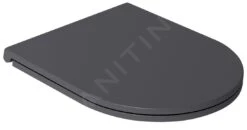 Sapho Isvea - Wc-bril Slim, SoftClose, Antraciet 40KF0522I-S