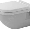 Duravit Starck 3 - Hangend Toilet Met Vlakspoel, Met WonderGliss, Wit 22010900001 -Badkamerartikelen Winkel a52bc2f8e26ab251bea1f073