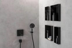 Hansgrohe XtraStoris Minimalistic - Inbouwnis, 300x150x100 Mm, Mat Zwart 56070670 -Badkamerartikelen Winkel a817b64bd7ad5fa457fe349e