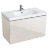 Geberit Acanto - Wastafelonderkast 900 Mm, Zand Grijs 500.612.JL.2 -Badkamerartikelen Winkel a836746594a4dadcbb30439c