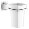 Grohe Grandera - Glashouder Met Glas, Chroom 40626000 -Badkamerartikelen Winkel a85a94c95b791fe3bdc67f6f