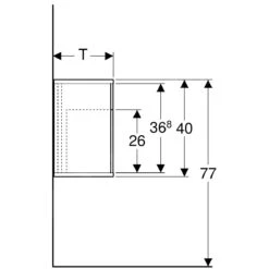 Geberit ICon Xs - Zijelement, 370x400x245 Mm, Glanzend Wit 840137000 -Badkamerartikelen Winkel ac84c6a46b9e01775c0b5af7