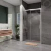 Lansanit LitLUX Serra - Douche Schuifdeur 1200 Mm, Glanzend Aluminium/helder Glas SEU12-2 -Badkamerartikelen Winkel acd8bf258e2bb7f21830f934