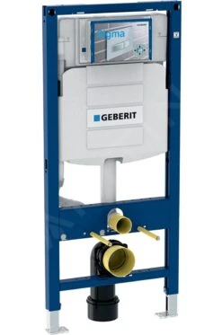 Geberit Duofix - Set Voorwandinstallatie, Closet Alpha Met WC-zitting, SIGMA20 Bedieningsknop, Wit/chroom 111.300.00.5 NR4 -Badkamerartikelen Winkel af35e5d0f32274ea0e84883f 1