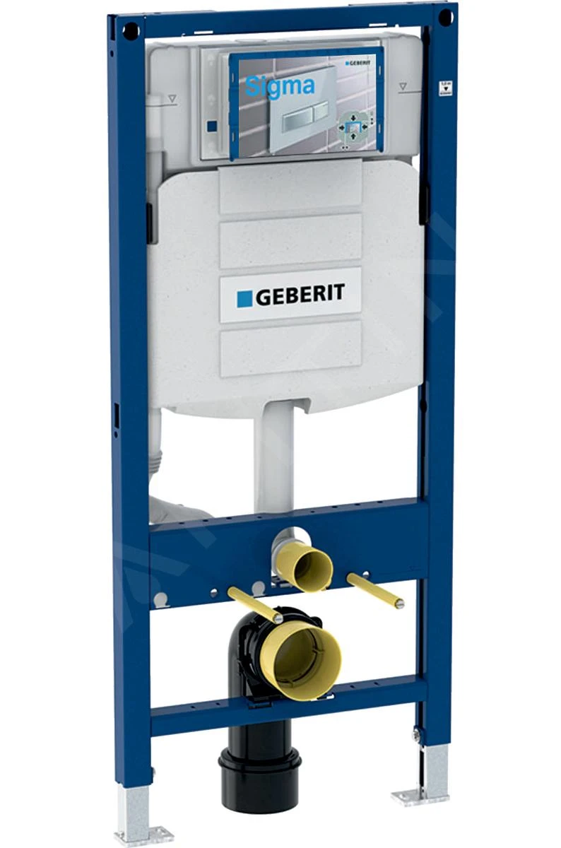 Geberit Duofix - Set Voorwandinstallatie, Closet Alpha Met WC-zitting, Bedieningspaneel Sigma01, Mat Chroom 111.300.00.5 NR3 5 Geberit Duofix - Set Voorwandinstallatie, Closet Alpha Met WC-zitting, Bedieningspaneel Sigma01, Mat Chroom 111.300.00.5 NR3 - Afbeelding 3