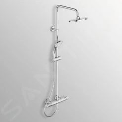 Ideal Standard CeraTherm - T50 Doucheset Met Thermostaat 200 Mm, 3 Stralen, Chroom A7225AA -Badkamerartikelen Winkel af3edae24c49075ca452e650