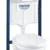 Grohe Solido - Toiletset Met Hangend Toilet + Softclose Wc Bril, Skate Air Drukknop, Wit 39117000 1 Grohe Solido - Toiletset Met Hangend Toilet + Softclose Wc Bril, Skate Air Drukknop, Wit 39117000 -Badkamerartikelen Winkel b36bd8e11406693e4e370e6c
