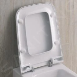 Geberit ICon - Closetzitting, Duroplast, Softclose, Wit 571910000 -Badkamerartikelen Winkel b998010693a6aa66defe90b6