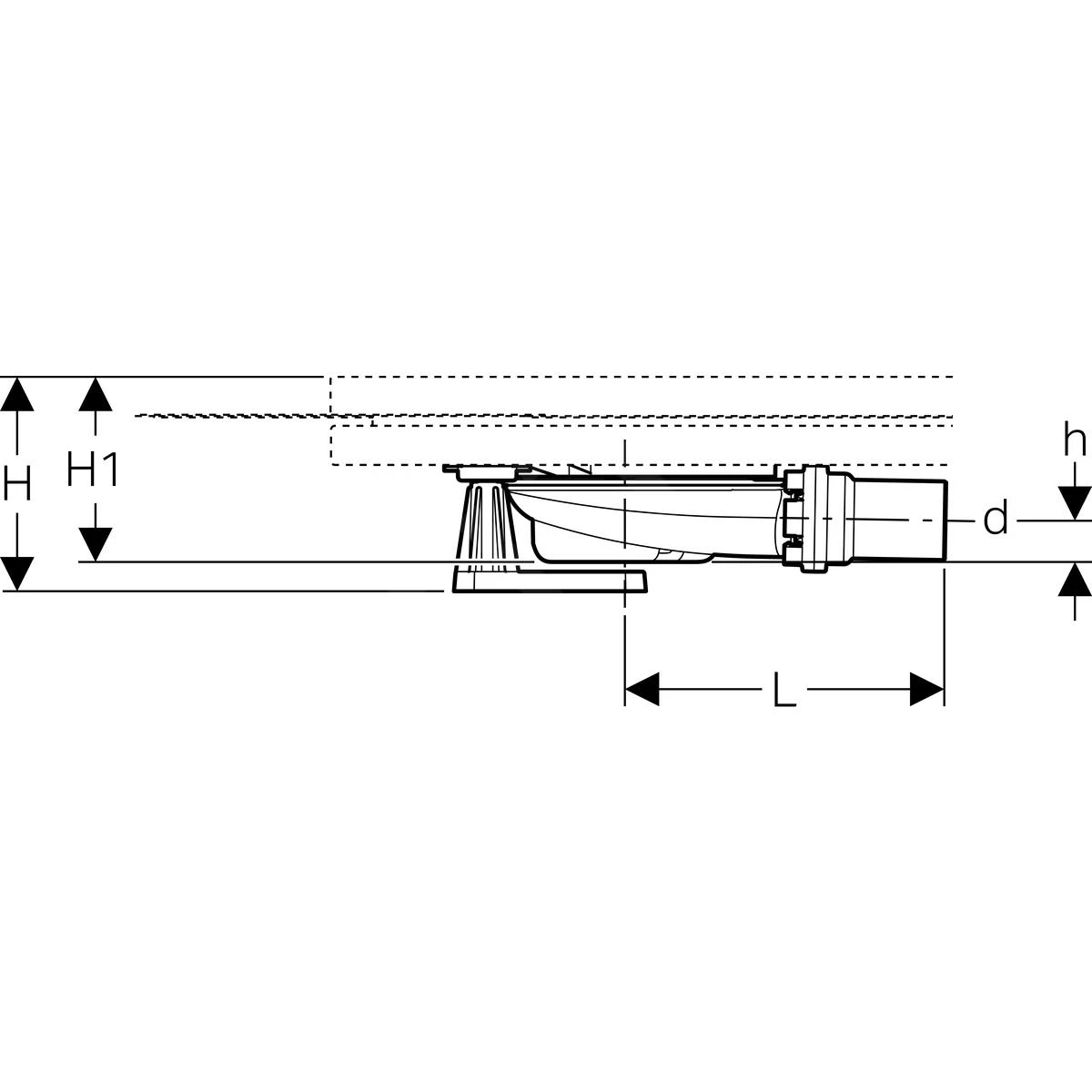 Geberit Setaplano - Ruwbouwset Voor Douchebak, Waterstophoogte 30 Mm, D40 Mm, 6 Poten 154.021.00.1 4 Geberit Setaplano - Ruwbouwset Voor Douchebak, Waterstophoogte 30 Mm, D40 Mm, 6 Poten 154.021.00.1 - Afbeelding 2