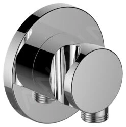 Keuco IXMO - Wandaansluitbocht Met Houder, Chroom 59592010001
