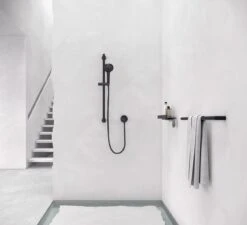 Keuco IXMO - Set Douchekop, 3jets, Douchestang 855 Mm En Doucheslang, Mat Zwart 59587370801 -Badkamerartikelen Winkel c81966101e1ab5d7de45359b