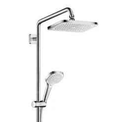 Hansgrohe Croma - Showerpipe Douchset Met Thermostaat, 1jet, Chroom 27630000 -Badkamerartikelen Winkel ce25bebb32652b9c70055f82
