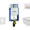 Geberit Kombifix - Inbouwreservoir Voor Hangend Toilet Met SIGMA50 Bedieningsknop, Alpine Wit + Ideal Standard Tesi - Hangend Toilet En Wc-bril 110.302.00.5 NF8 -Badkamerartikelen Winkel ce4a56a2abb3498b29dbf03e