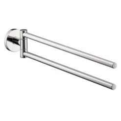 Hansgrohe Logis - 2-lids Handdoekhouder, Chroom 40512000