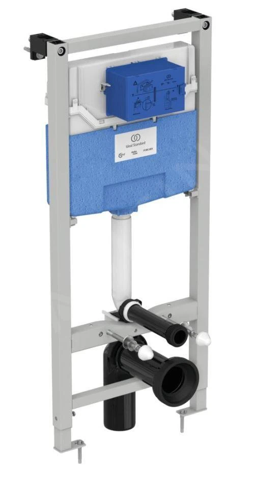 Ideal Standard ProSys - Toiletset- Inbouwreservoir, Closet, WC-zitting Bau Ceramic, Oleas M1 Bedieningsplaat, Rimless, SoftClose, Wit ProSys120M SP64 7 Ideal Standard ProSys - Toiletset- Inbouwreservoir, Closet, WC-zitting Bau Ceramic, Oleas M1 Bedieningsplaat, Rimless, SoftClose, Wit ProSys120M SP64 - Afbeelding 5