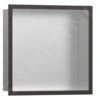 Hansgrohe XtraStoris Individual - Inbouwnis Met Designlijst, 300x300x100 Mm, Geborsteld Rvs/geborsteld Zwart Chroom 56097340 -Badkamerartikelen Winkel d5ece560d14fe8b33069dd7d
