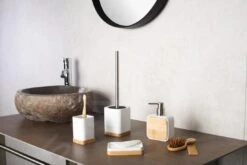 Sapho Ridder Amara - Tandenborstel- En Tandpastahouder, Wit 2244101 -Badkamerartikelen Winkel d76630a6ab3c561d4cd27889