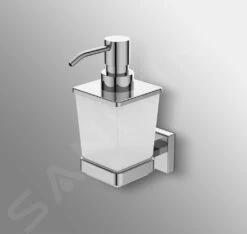 Ideal Standard IOM Square - Zeepdispenser Met Houder, Mat Glas/chroom E2252AA -Badkamerartikelen Winkel d8a3ea257f806e367d52f223