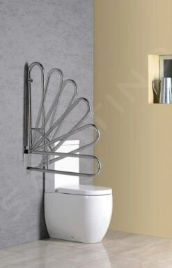 Sapho Badkamer Apparatuur - Handgreep Draaibaar, Lengte 813 Mm, Rvs XH518 -Badkamerartikelen Winkel d8f86fab8b57c5b8c8b6d610