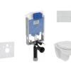 Ideal Standard ProSys - Toiletset- Inbouwreservoir, Closet, WC-zitting Eurovit, Oleas M2 Bedieningsplaat, Rimless, Softclose, Chroom ProSys80M SP123 -Badkamerartikelen Winkel d96922d25b26d5a231aca971