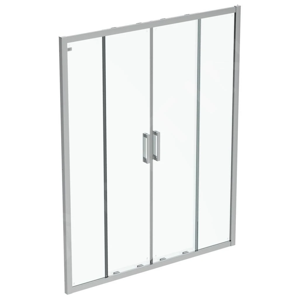 Ideal Standard Connect 2 - Schuifdeuren, 4-delig, 1500 Mm, Silver Bright/helder Glas K9281EO 3 Ideal Standard Connect 2 - Schuifdeuren, 4-delig, 1500 Mm, Silver Bright/helder Glas K9281EO