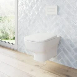 Ideal Standard Solea - Solea P2 Bedieningsplaat, Wit R0110AC -Badkamerartikelen Winkel de3e089d5202a6aca79fb713