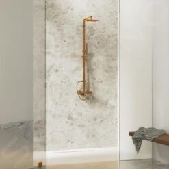 Steinberg 160 - Doucheset Met Thermostaat, 145x220 Mm, Rose Goud 160 2721 RG -Badkamerartikelen Winkel df55d2b4c44a25e2e037ed66