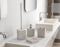 Sapho Gedy Quadrotto - Tanderborstelhouder, Tortora QU9866 -Badkamerartikelen Winkel ebce500b02e7a94111525c2c