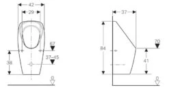 Geberit Urinoirs - Urinoir Tamina, Waterloos, Wit 116.141.00.1 6 Geberit Urinoirs - Urinoir Tamina, Waterloos, Wit 116.141.00.1 -Badkamerartikelen Winkel eea7b15f5efde6d7e930224d