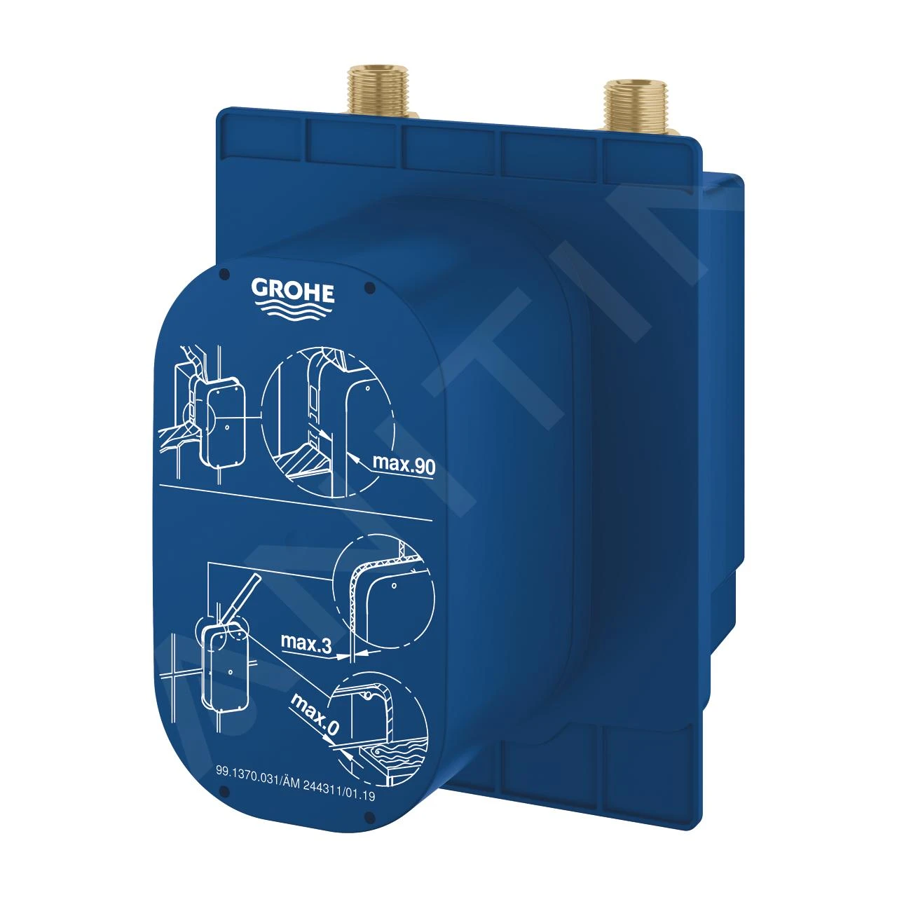 Grohe Inbouwdelen - Inbouwbox Voor Elektronische Wastafelkraan 36336001 5 Grohe Inbouwdelen - Inbouwbox Voor Elektronische Wastafelkraan 36336001 - Afbeelding 3