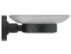 Ideal Standard IOM - Zeepschaal Met Houder, Zwart/satijn Glas A9122XG -Badkamerartikelen Winkel f3f64f501c9ec29943b856ee