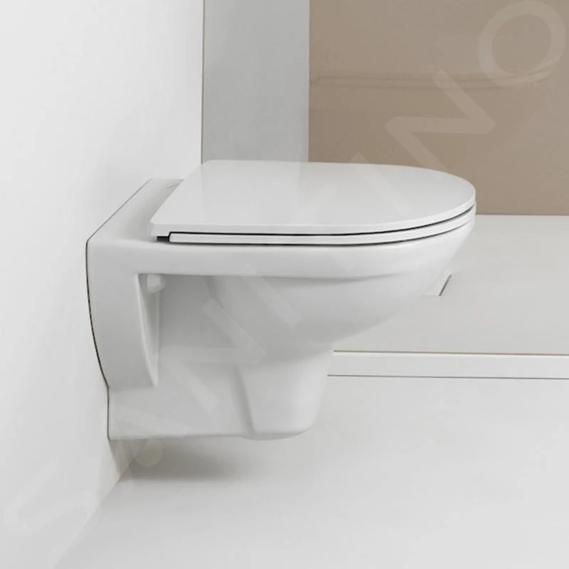 Laufen Pro - Hangend Toilet Met Slim Wc-bril, Slowclose, Rimless, Wit H8669510000001 6 Laufen Pro - Hangend Toilet Met Slim Wc-bril, Slowclose, Rimless, Wit H8669510000001 - Afbeelding 4