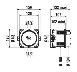Laufen Concealed Bodies - Simibox Basisgarnituur Voor Inbouwkraan HF574007000000 6 Laufen Concealed Bodies - Simibox Basisgarnituur Voor Inbouwkraan HF574007000000 -Badkamerartikelen Winkel f59c0d8fe2aeda58ee017447