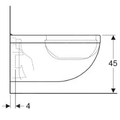 Geberit Selnova Comfort - Square Wandcloset, 700x390 Mm, Vlakspoel, Wit 500.792.01.1 -Badkamerartikelen Winkel f6e231c263fddc92be512f68