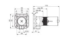 Hansa Matrix - Inbouwdeel DN15 44040100 -Badkamerartikelen Winkel fac7fb793f353f208d0f14c5