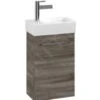 Villeroy & Boch Avento - Wastafelonderkast, 340x514x202 Mm, 1 Deur, Stone Oak A87600RK -Badkamerartikelen Winkel fc5e706c7747b381c8ce952e